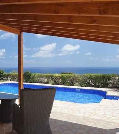 Unforgettable Family Escape - Cliffside Villa With Panoramic Sea Views And Kid-Friendly Private Pool 皮斯索里 外观 照片